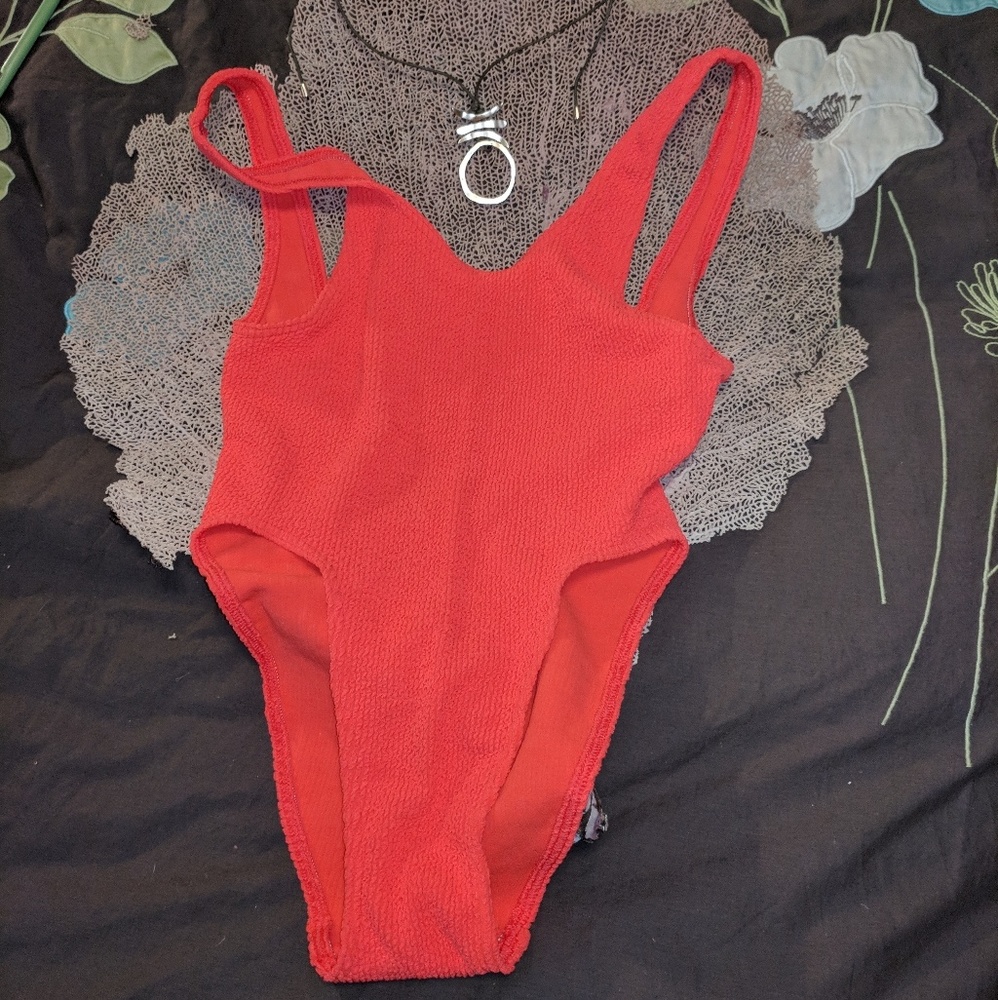 SOLD Sexy, plunge one piece swimsuit